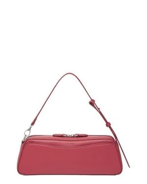 orYANY Mini Canna Leather Shoulder Bag - Purple