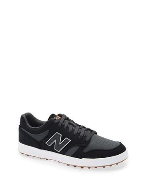 New Balance 480 Golf Sl Waterproof Spikeless Golf Shoe - Black