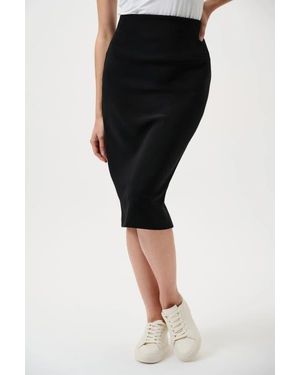 Joseph Ribkoff Classic Long Pencil Skirt - Black