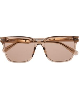 Quay Recap 56Mm Small Square Sunglasses - Brown