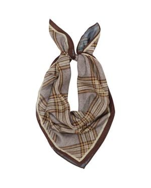 petit moments Plaid Scarf - Multicolor
