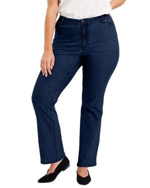 June + Vie Curvie Fit Bootcut Jeans - Blue