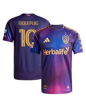 adidas Riqui Puig La Galaxy 2025 Rizon Authentic Player Jersey - Blue