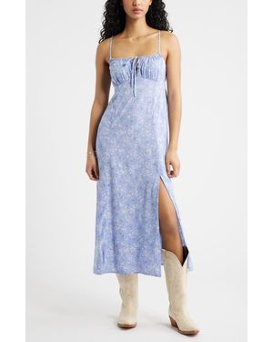 BP. Paisley Sundress - Blue