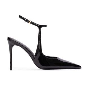 Black Suede Studio Runa 100 Pump - Black