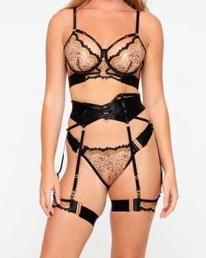 One Empire Maive Lingerie Set - Black
