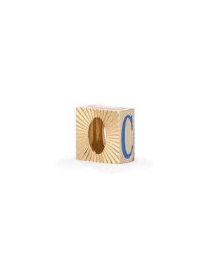 Adina Reyter Initial Bead Charm - White