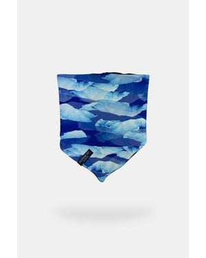Alpine Fit Mountain V Merino Wool Neck Gaiter - Blue