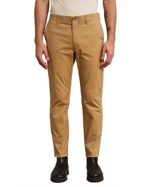 Members Only Stretch Cotton Chino Pants - Natural