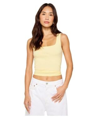 Fabletics Daily Rib Square Neck Tank - Multicolor