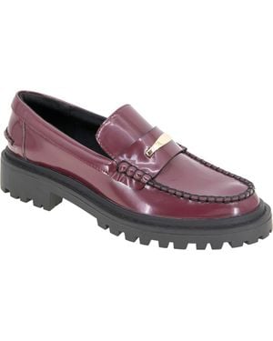 BCBGMAXAZRIA Laney Lug Loafer - Purple