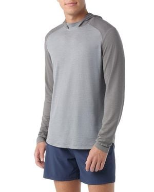 Smartwool Active Mesh Performance Hoodie - Gray