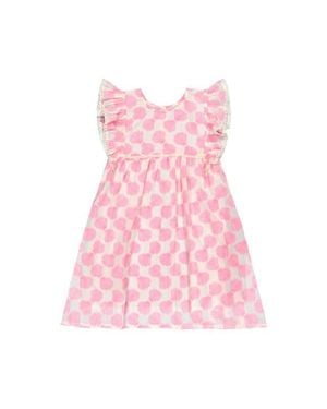 MER ST BARTH Seraphina Girl's Dress - Pink