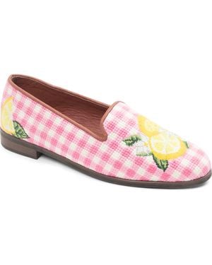 PAIGE Needlepoint Loafer - Pink