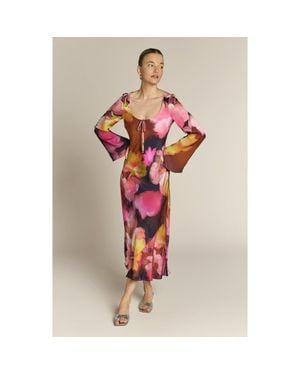 Rewritten Ashton Long Sleeve Dress - White