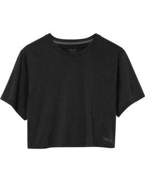 Rab Rivelin Crop T-Shirt - Black