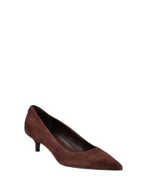 Calvin Klein Roxanna Pointed Toe Pump - Brown