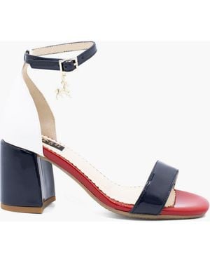 Cavalinho Loved Block Heel Sandal - Blue