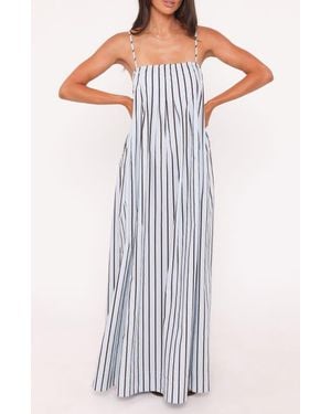 Petal & Pup Arletta Stripe Maxi Dress - Multicolor