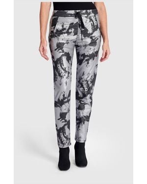 Alembika Splatter Iconic Stretch Jeans - Multicolor