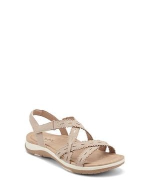 Earth Sanetra Ankle Strap Sandal - Natural