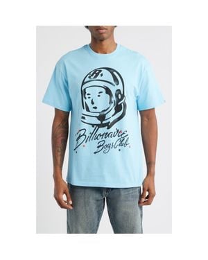 BBCICECREAM Bb Helmet Head Cotton Graphic T-Shirt - Blue