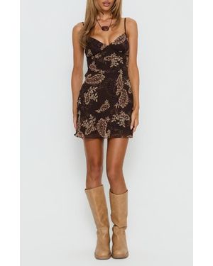 Princess Polly Abigaia Paisley Body-Con Minidress - Multicolor