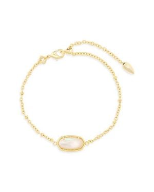 Kendra Scott Mother-Of-Pearl Elaina Bracelet - Metallic