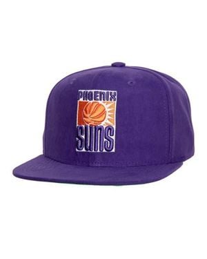Mitchell & Ness Phoenix Suns Sweet Suede Snapback Hat - Purple