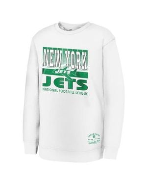 Mitchell & Ness Youth New York Jets Retro Big Game Fleece Pullover Sweatshirt - Green