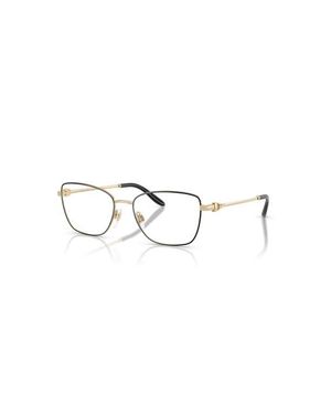 Ralph Lauren 52Mm Rectangle Optical Glasses - Metallic