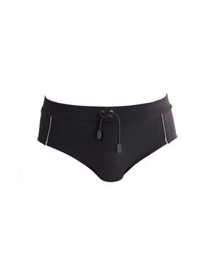 Moeva Ricardo Quick Dry Swim Briefs With Drawcord - Black