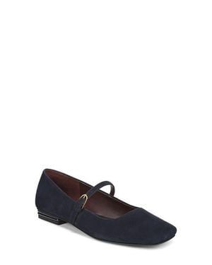 Franco Sarto Tinsley Square Toe Mary Jane Flat - Blue