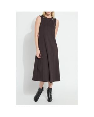 Lyssé Maurelle Neoprene Seamed Dress - Black