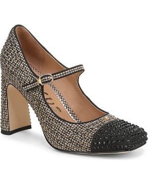 Circus by Sam Edelman Elora Glitz Mary Jane Pump - Brown