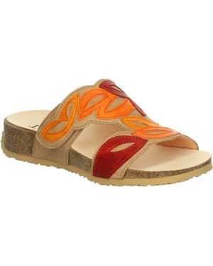 Think! Mizzi Floral Sandal - Orange