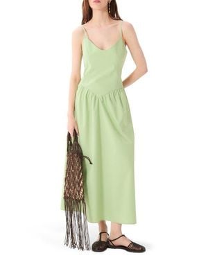DELUC Izaro Sleeveless Maxi Dress - Green