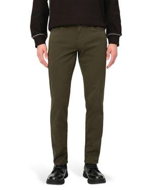 WARP+WEFT Ams Slim Fit Twill Pants - Black