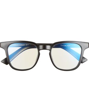 The Book Club Twelve Hungry Bens 53Mm Light Blocking Reading Glasses - Blue