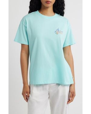 Rip Curl Relaxed Fit Graphic T-Shirt - Blue