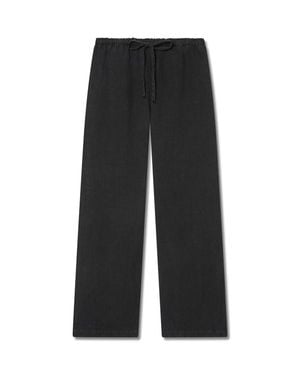 VIR VITA Delphine Linen Pant - Black