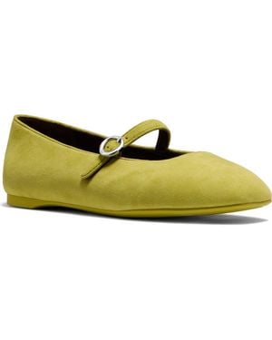 Kate Spade Halo Mary Jane Flat - Yellow