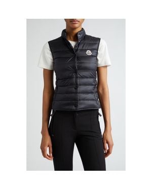 Moncler Liane Quilted Down Puffer Vest - Black