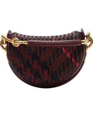 Burberry Bridle Clutch - Purple
