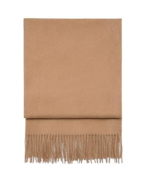 Mango Fringe Scarf - Natural