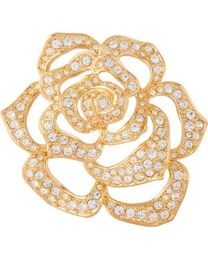 Susan Caplan 1990S Vintage Elizabeth Taylor Brooch - Metallic