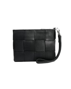 Mandrn Leather Clutch - Black