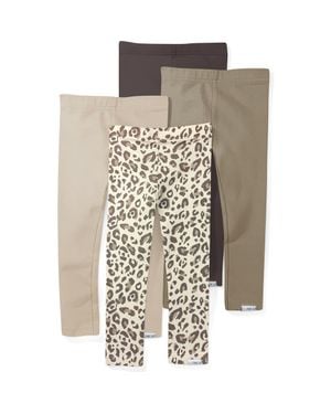 Butterblu Kids' Layla 4-Pack Leggings - Metallic