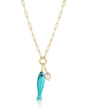 Thatch Fortuna Colette Necklace - Blue