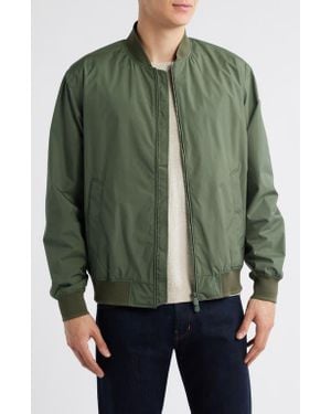 Save The Duck Olen Water Resistant Bomber Jacket - Green